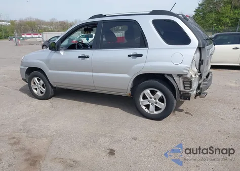 2009 Kia Sportage Lx V6 from USA, damaged, VIN KNDJE723697585936